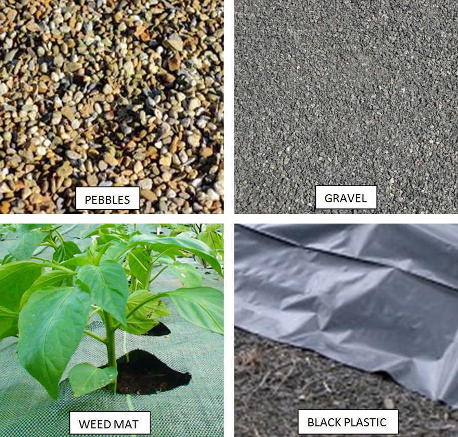 Why use a Garden Cover or Mulch? 3 Synthetic_Mulches